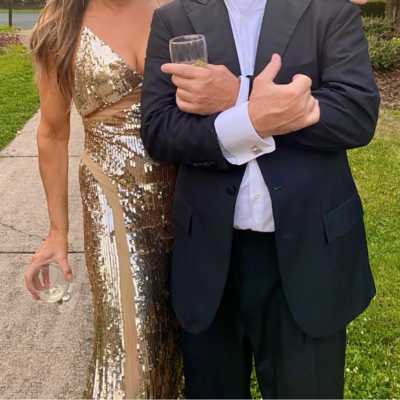 LOVERS+FRIENDS LOYAL EMBELLISHED GOWN - Picture 7 of 7